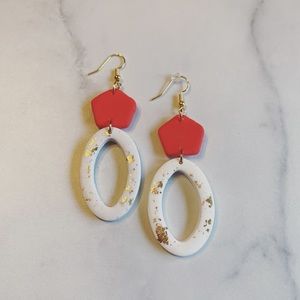 Clay earrings